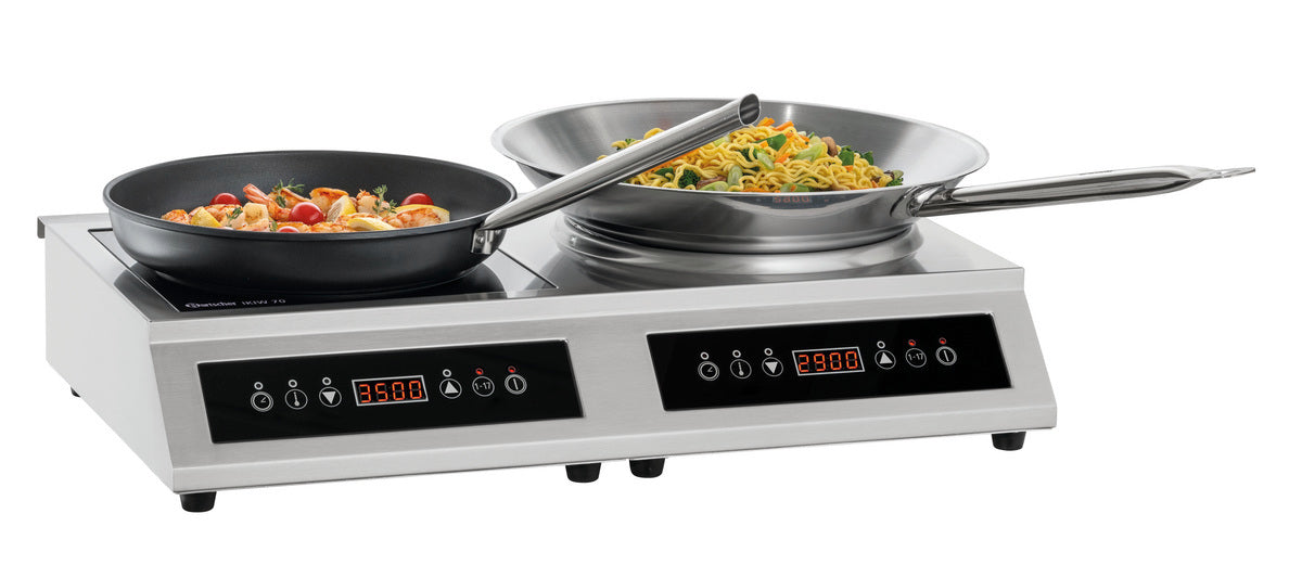 Combinaison plaque/wok induction IKIW 70