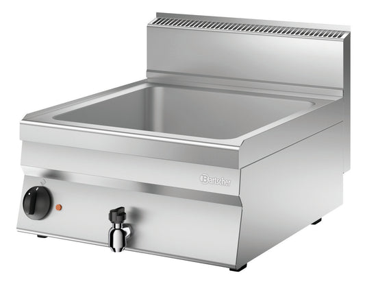 Bain Marie 650, L600, 1/1GN+ 2x1/4