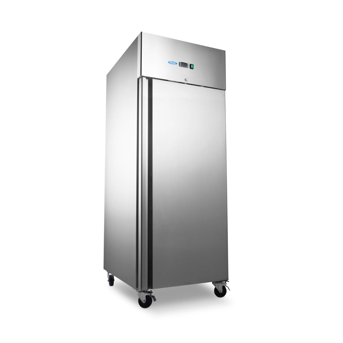 Armoire négative de boulangerie - 800 L - étagères réglables - convient à 60 x 40 cm - double volume - sur roues