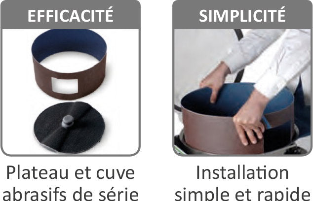 Éplucheuse PL en situation