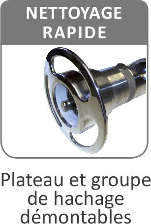 Hachoir Série H - vue produit