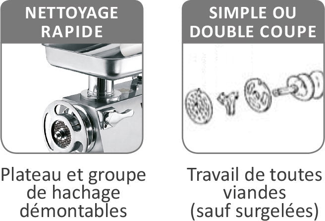 Hachoir HL - vue produit