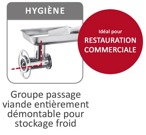 Hachoir HE - vue produit