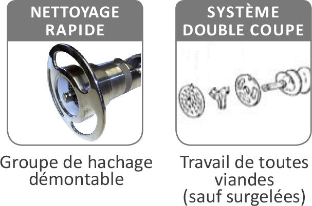 Hachoir réfrigéré HR - vue produit
