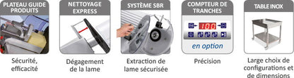 Trancheur AMIRAL AUTO - vue produit