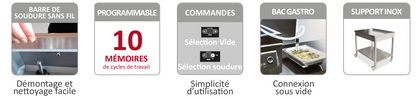 Machine sous vide ESSENTIEL - détail