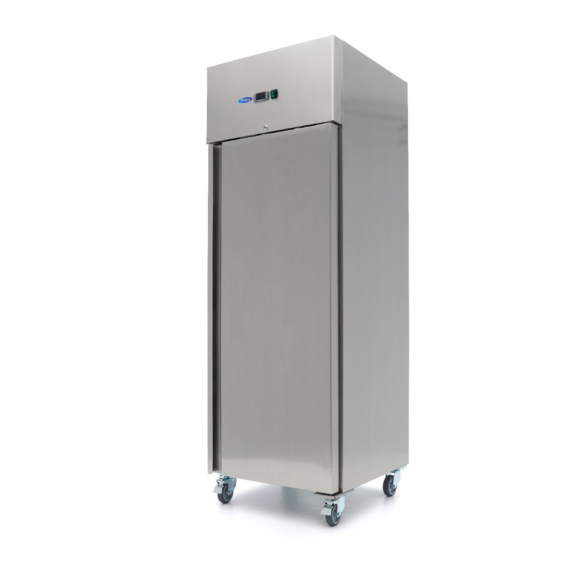Armoire positive 400 L 1/1 GN acier inoxydable sur roulettes