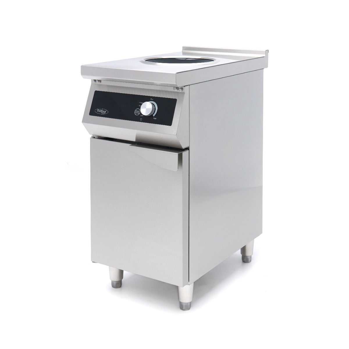 Cuiseur wok à induction 700 - Ø28 cm - 5000W - avec meuble support