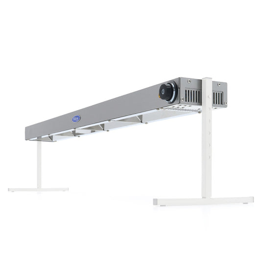 Rampe chauffante professionnel Maxima - 137 cm - adaptée à une installation au plafond et en pose libre