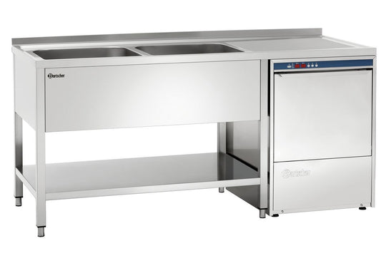 Plonge laverie 700, L1800 2bass. GA