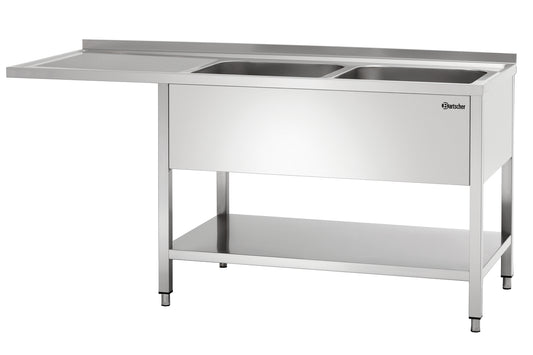 Plonge laverie 700, L1800 2bass. DR
