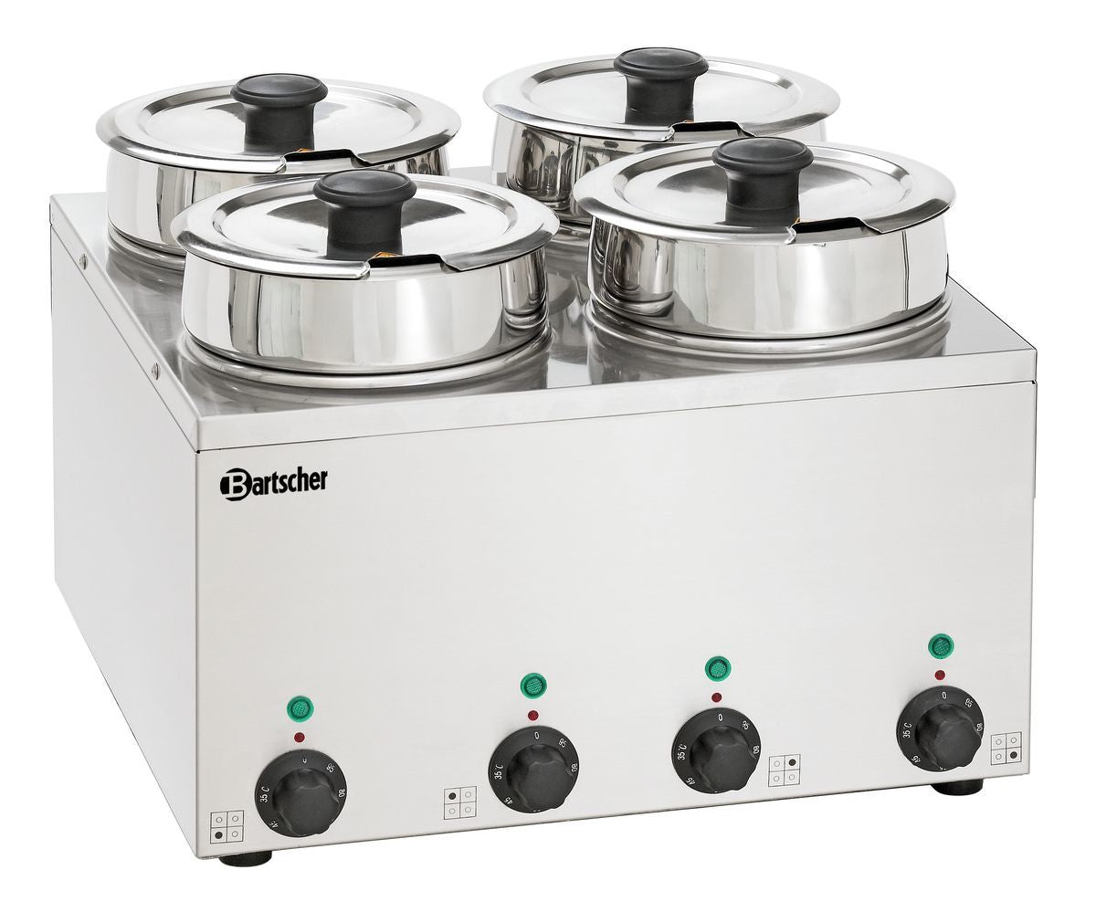 Bain Marie Hotpot, 4x pot, 3,5 L