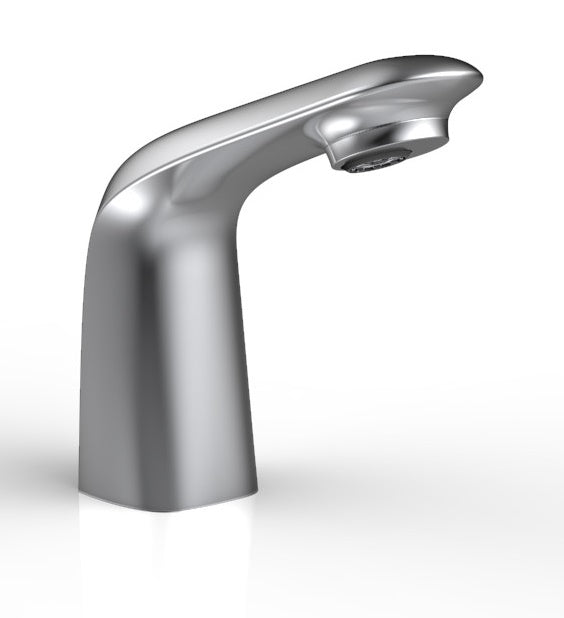 Robinet électronique infrarouge inox bec haut