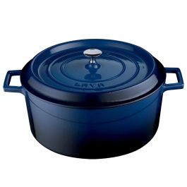 Lava Poêle À Frire En Fonte Ø32 Bleu