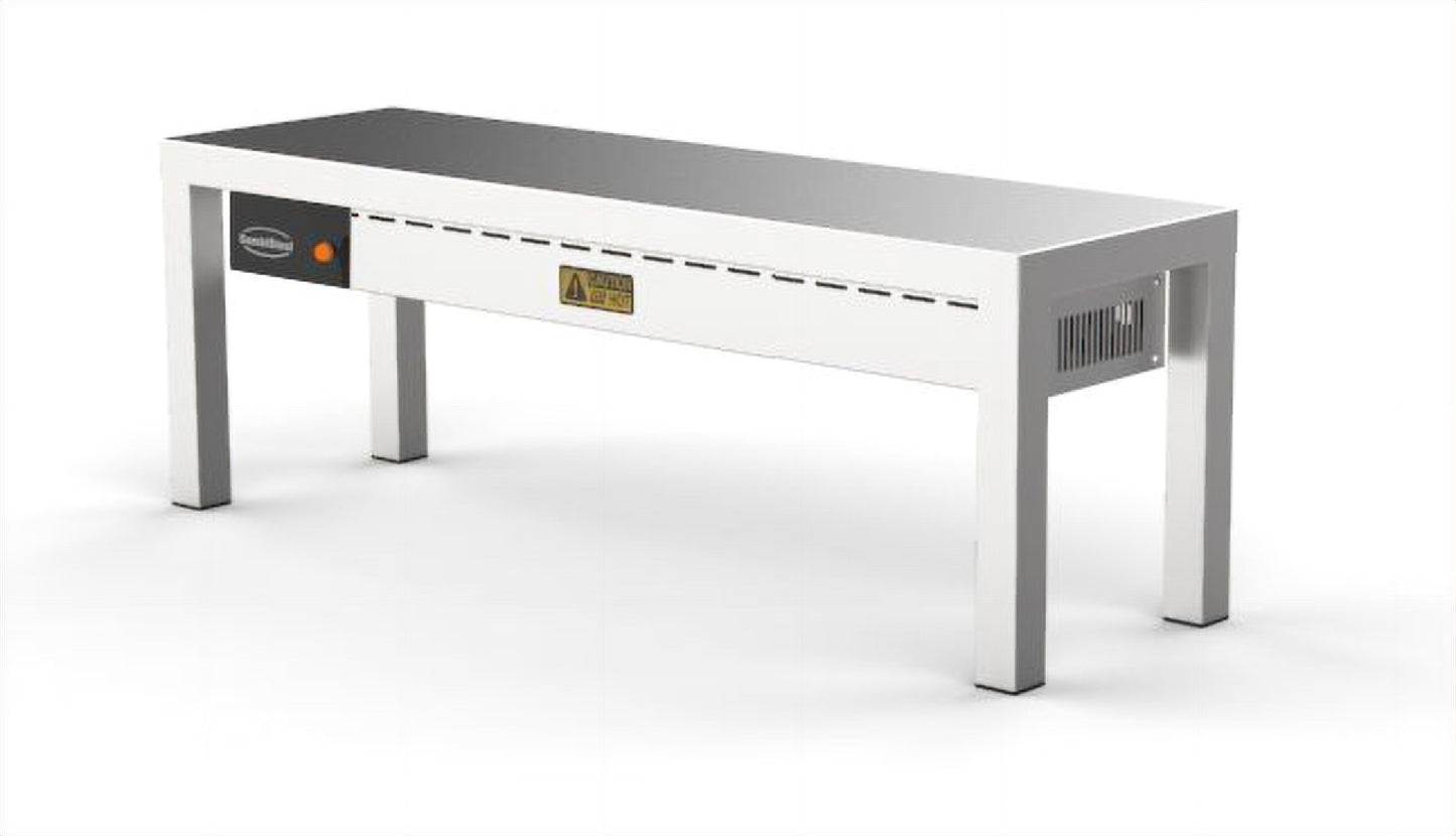 Étagère Chauffante En Céramique 1 Niveaux 1400 4 Resistances Of 250W L1400 (7333.0504)