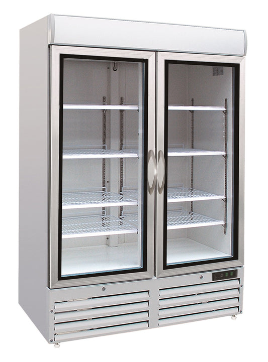 Armoire Négative 2 Portes En Verre L1370 - Combisteel 7450.0157