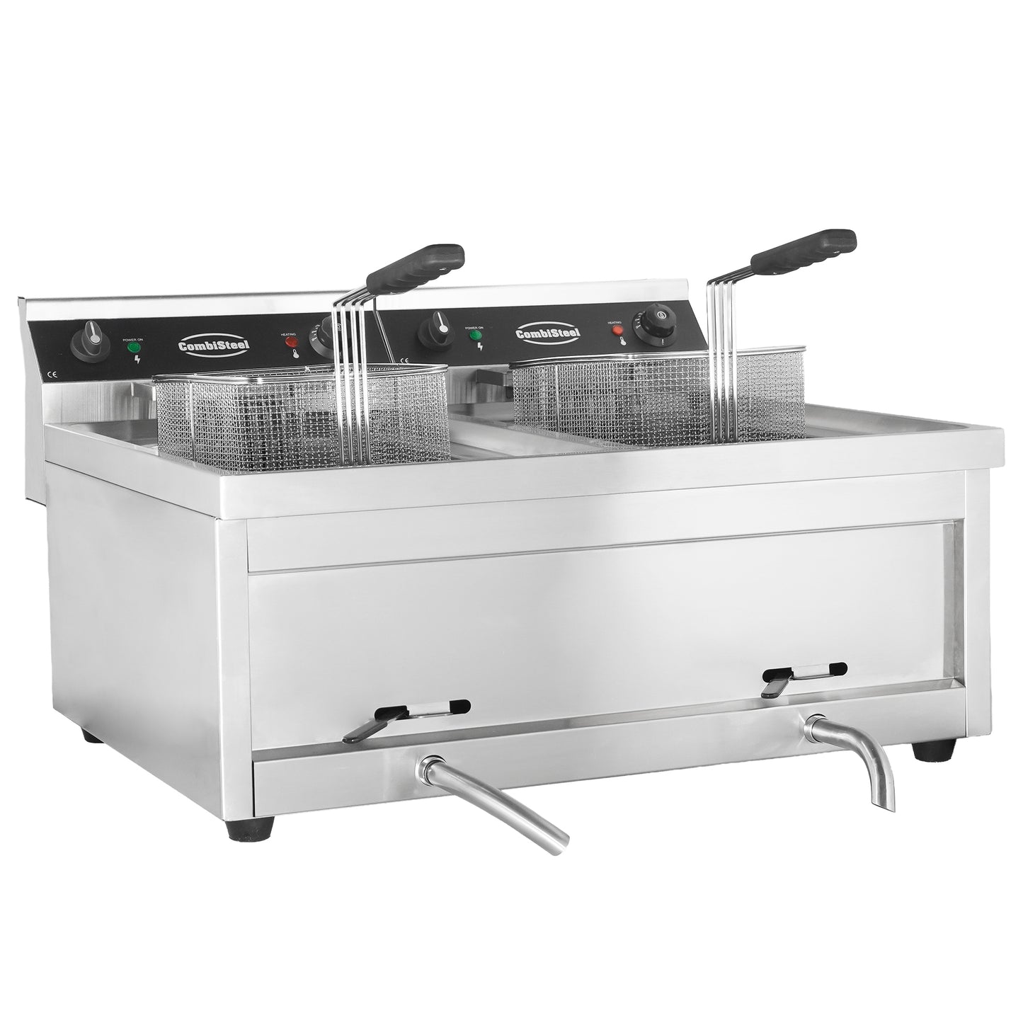 Friteuse Posable Électrique 2X12L 2X9Kw