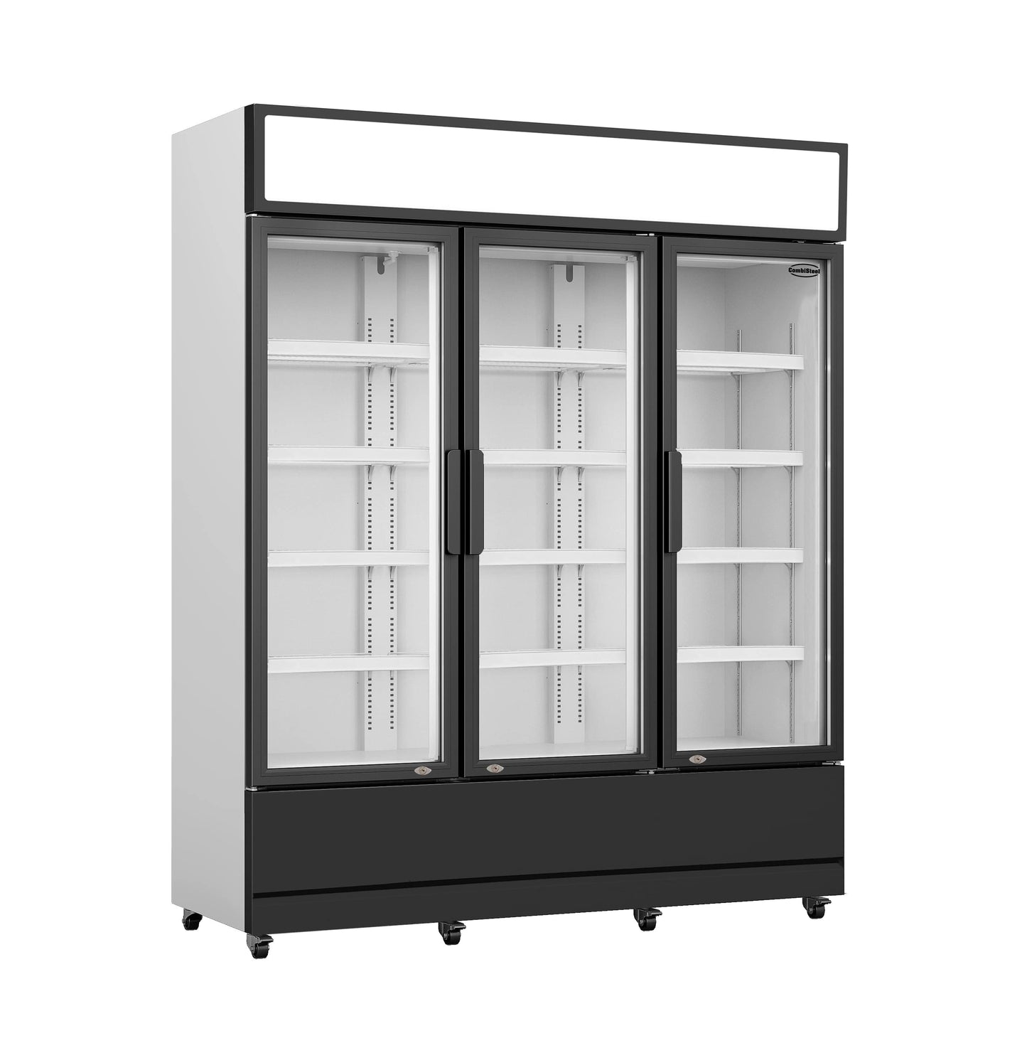 Armoire Réfrigérée Vitrée 3 Portes Fcu-1200 – Réfrigérateur, +1/+10 °C
