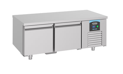 Table Réfrigérée Inox 304 2 Portes L1200 Hauteur 600 – Réfrigérateur, -2/+8 °C