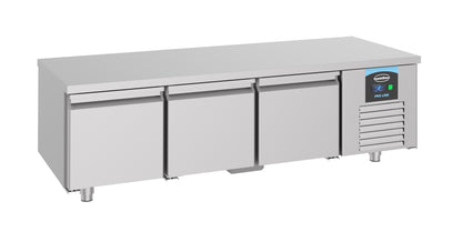 Table Réfrigérée Inox 304 3 Portes L1600 Hauteur 600 – Réfrigérateur, -2/+8 °C