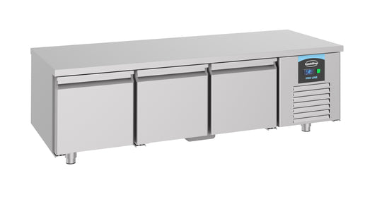 Table Réfrigérée Inox 304 3 Portes L1600 Hauteur 600 – Réfrigérateur, -2/+8 °C