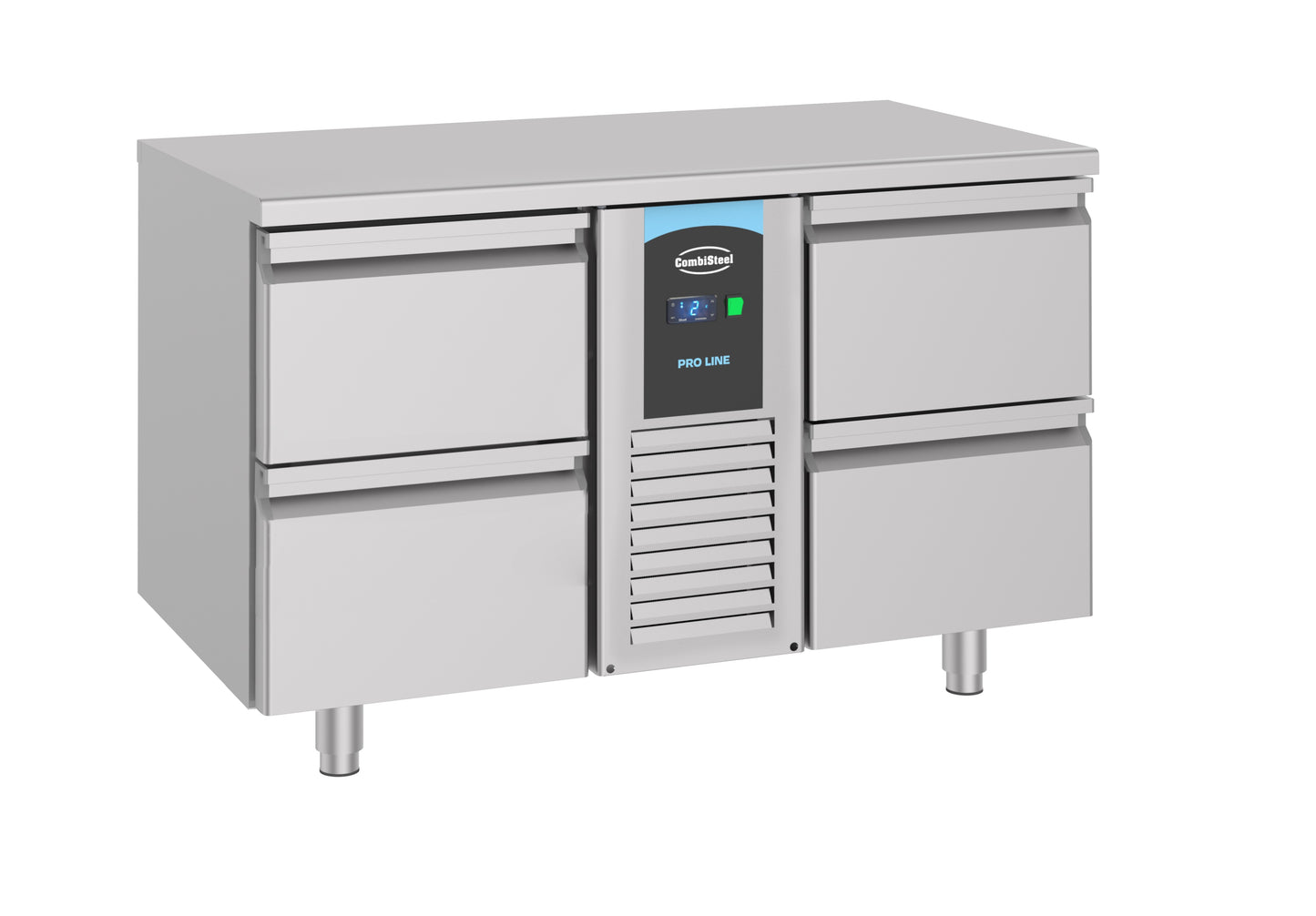 Table Réfrigérée Inox 4 Tiroirs 1300 Monobloc Energy Line – Réfrigérateur, -2/+8 °C