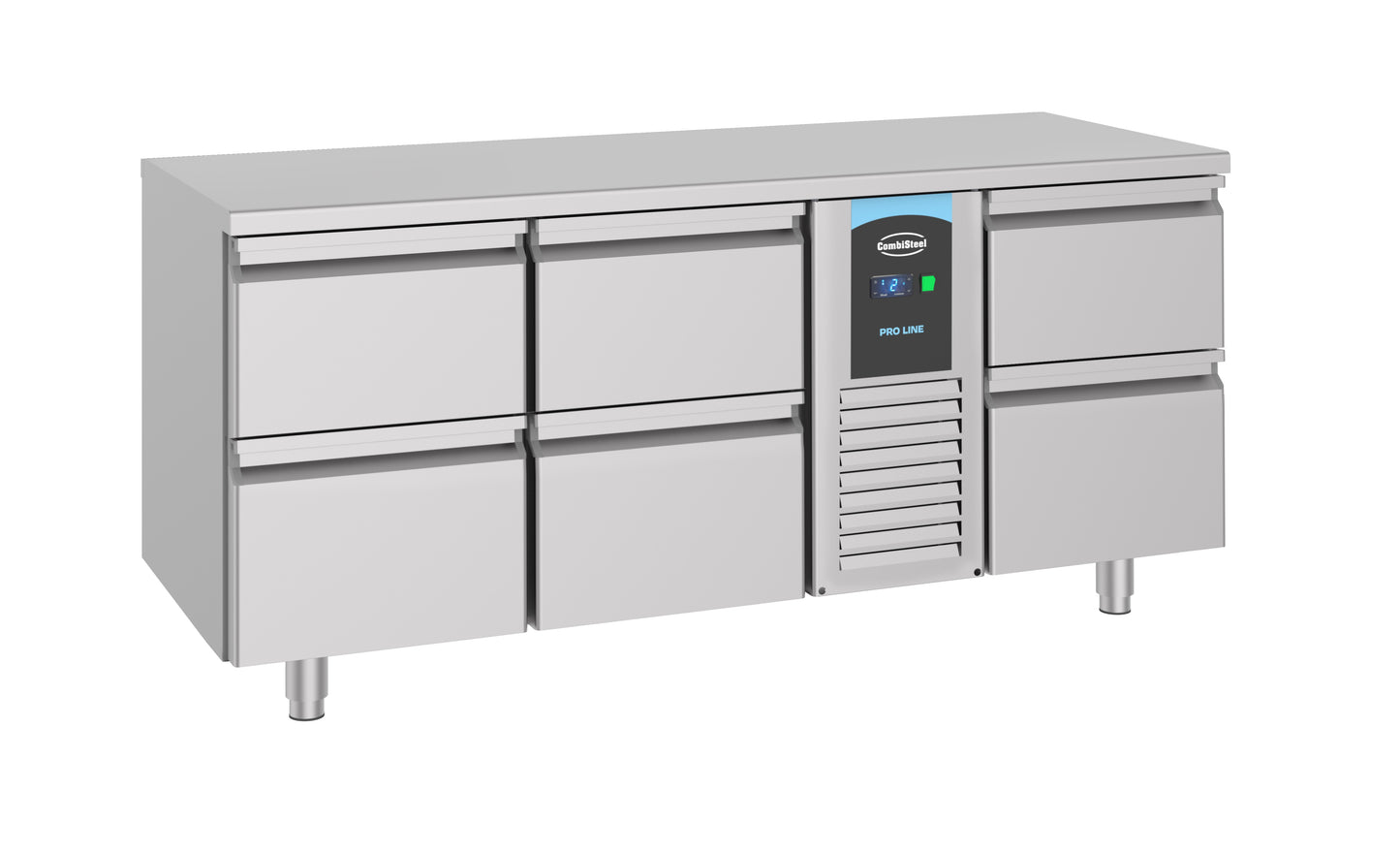 Table Réfrigérée Inox 6 Tiroirs 1785 Monobloc Energy Line – Réfrigérateur, -2/+8 °C