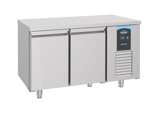 Table Réfrigérée Inox 2 Portes 1400 Energy Line – Réfrigérateur, -2/+8 °C