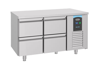 Table Réfrigérée Inox 4 Tiroirs 1400 Energy Line – Réfrigérateur, -2/+8 °C