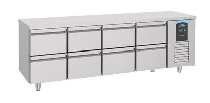 Table Réfrigérée Inox 8 Tiroirs 2330 Energy Line – Réfrigérateur, -2/+8 °C