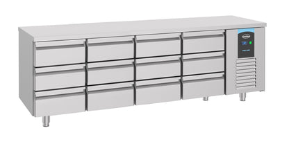 Table Réfrigérée Inox 12 Tiroirs 2330 Energy Line – Réfrigérateur, -2/+8 °C