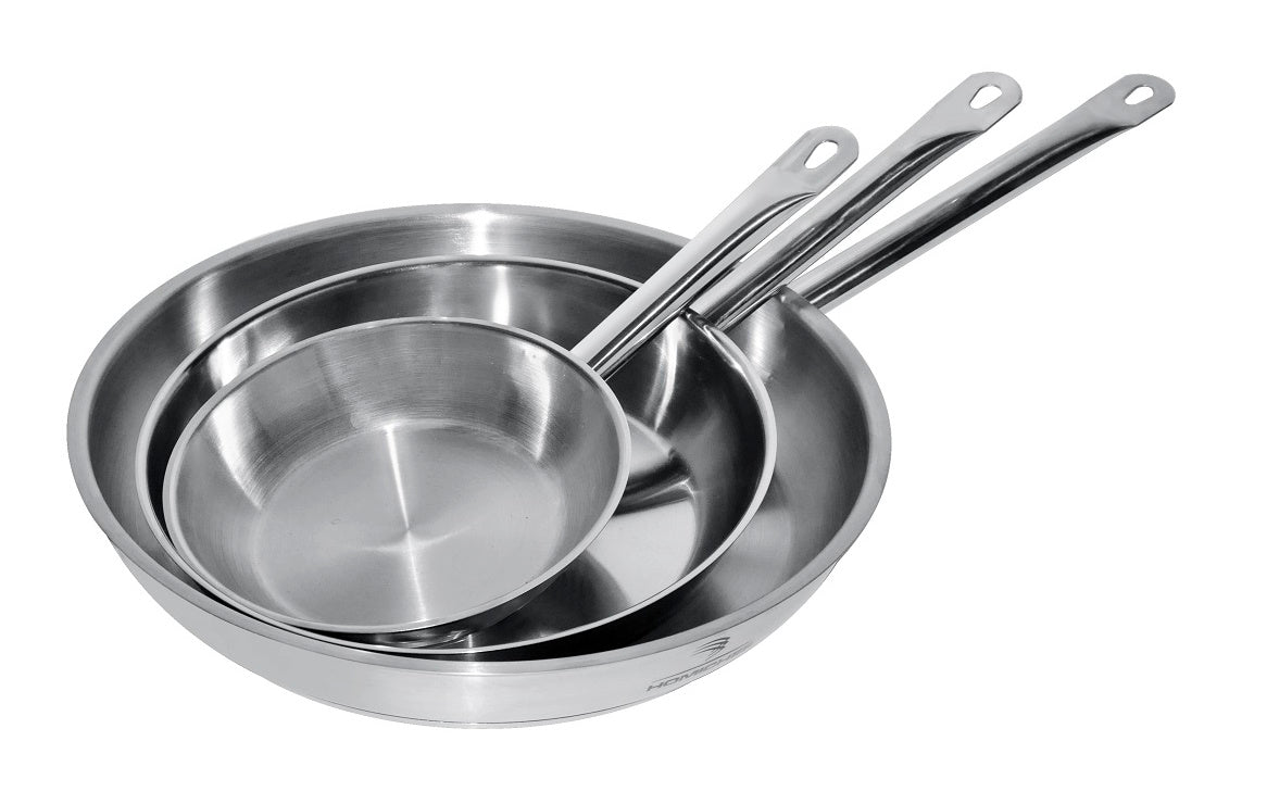 Poêle À Frire En Acier Inox Ø28 3,1L