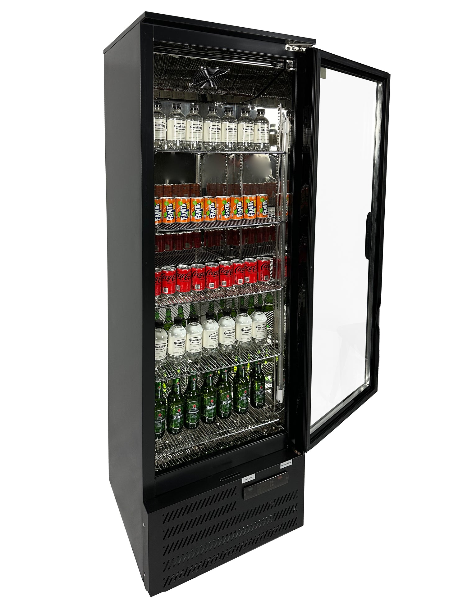 Armoire Réfrigérée de Bar Haute Mvc-293 Noire – Réfrigérateur, 0/+10 °C