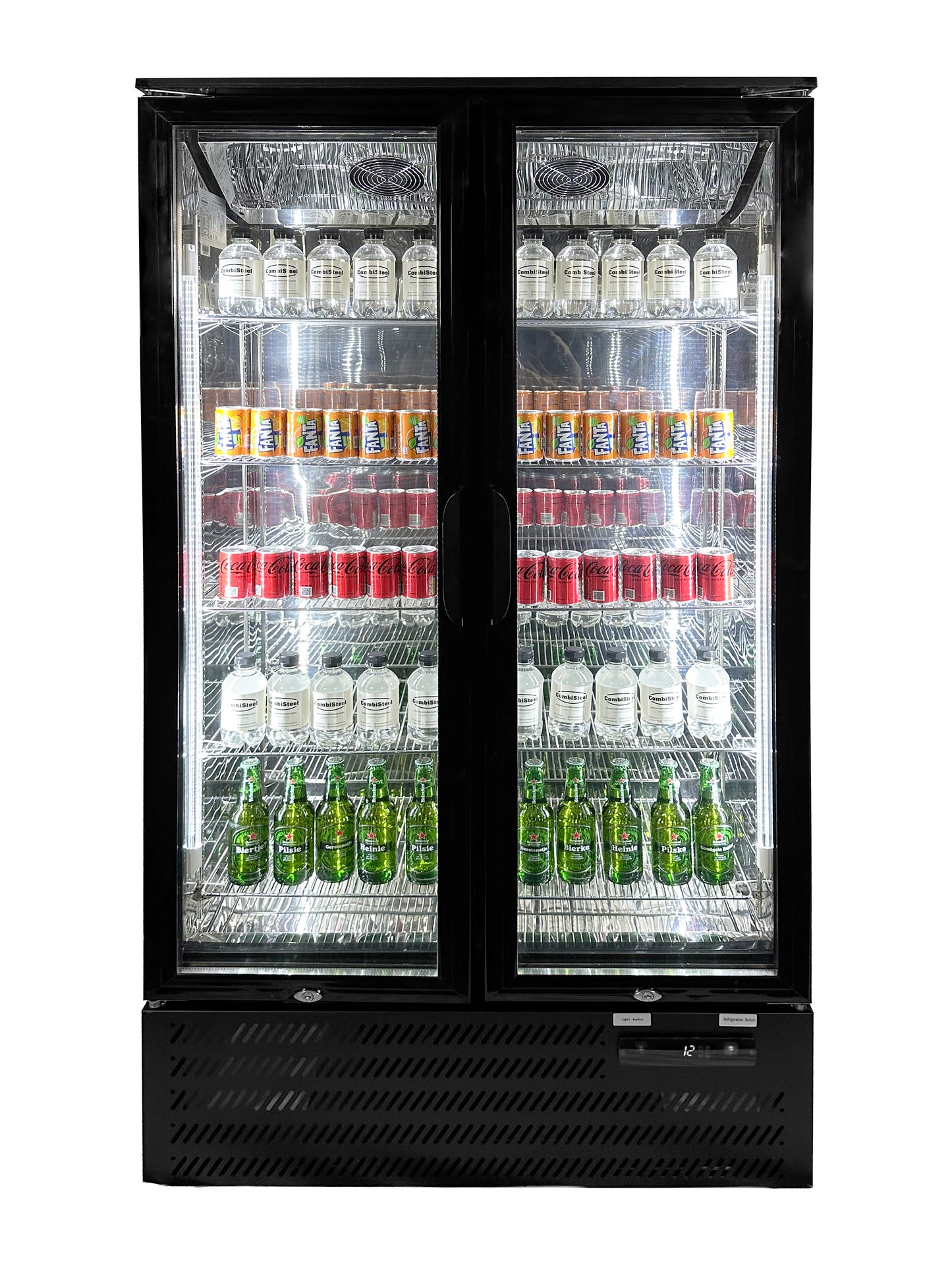 Armoire Réfrigérée de Bar Haute Mvc-458 Noire – Réfrigérateur, 0/+10 °C