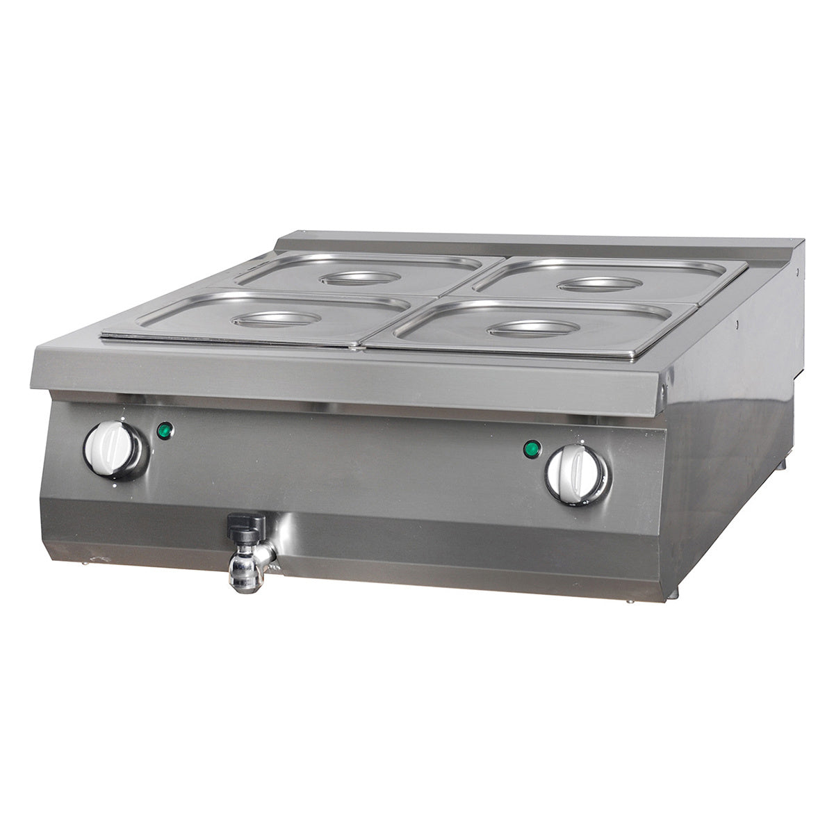Premium bain marie - unité double - électrique
