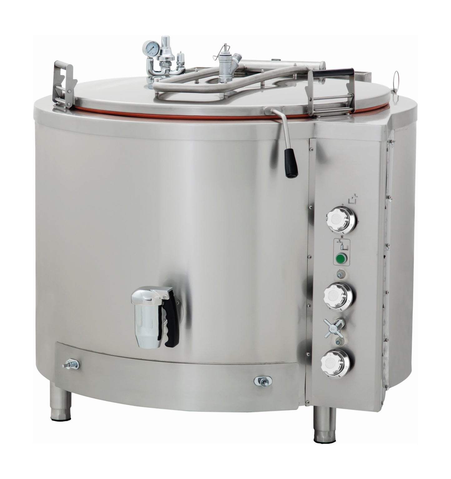 Marmite professionnelle 420 L - chauffage indirect - gaz