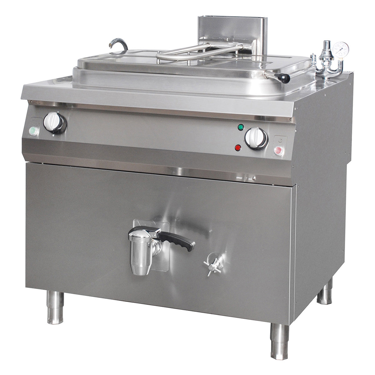 Marmite professionnelle Maxima 265 L chauffage indirect gaz