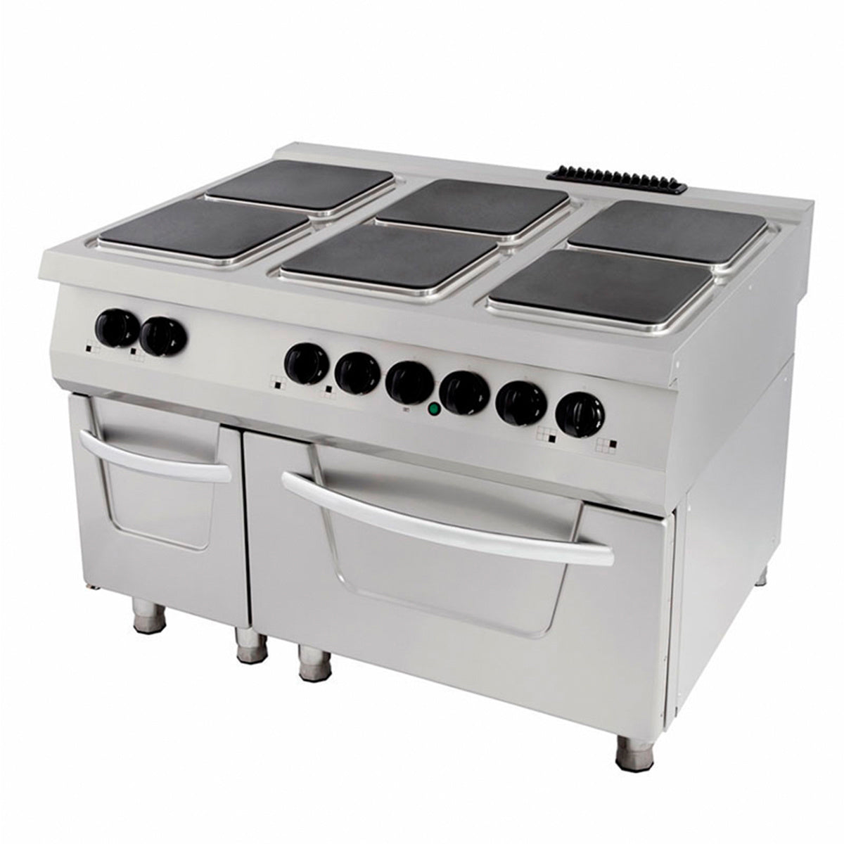 Cuisinière premium - 6 brûleurs - profondeur 90 cm - avec four - électrique