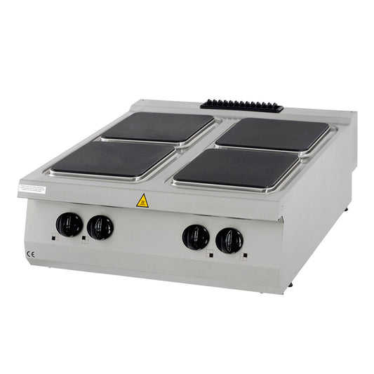 Cuisinière électrique 4 brûleurs - gamme 900 (prof. 90 cm)