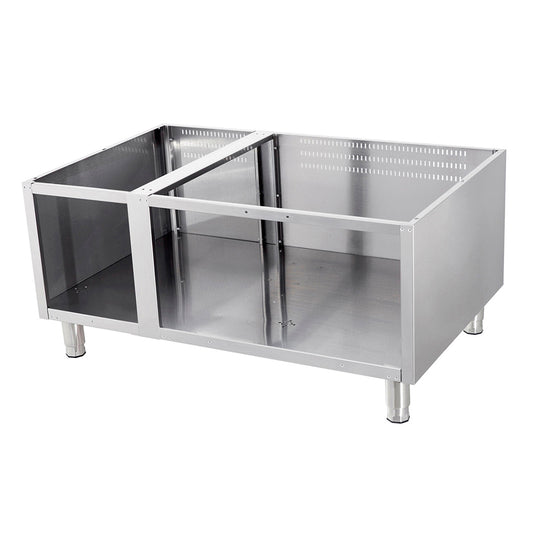 Support / piétement - unité triple - gamme 900 (prof. 90 cm) - ouvert