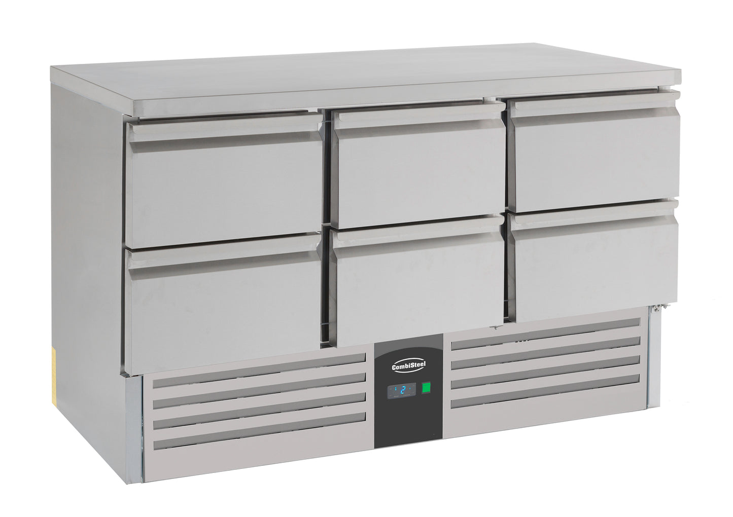Table Réfrigérée Inox 6 Tiroirs L1365 Compact Line – Réfrigérateur, +2/+8 °C