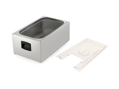 Bac inox pour thermoplongeur THERMOCOOK avec couvercle
