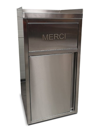 Poubelle Snack Inox
