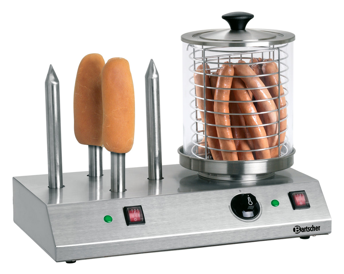 Appareil hot-dogs, 4 toasts