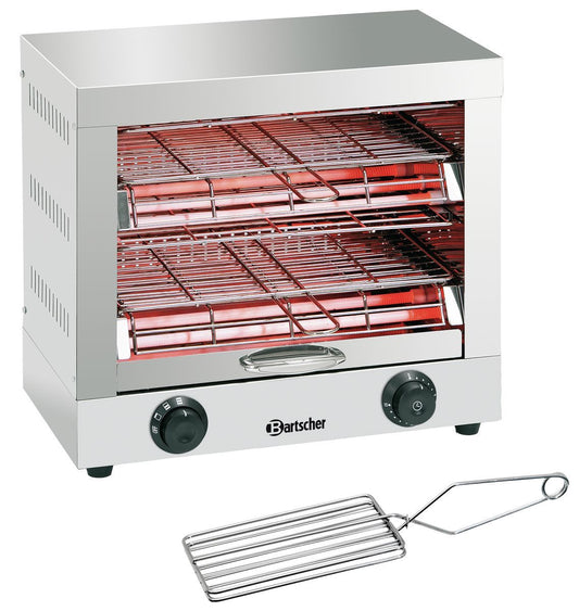 Appareil toaster/gratiner, double
