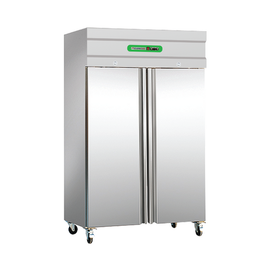 Armoire réfrigérée 2 portes pleines négative 1410 L Eurotec