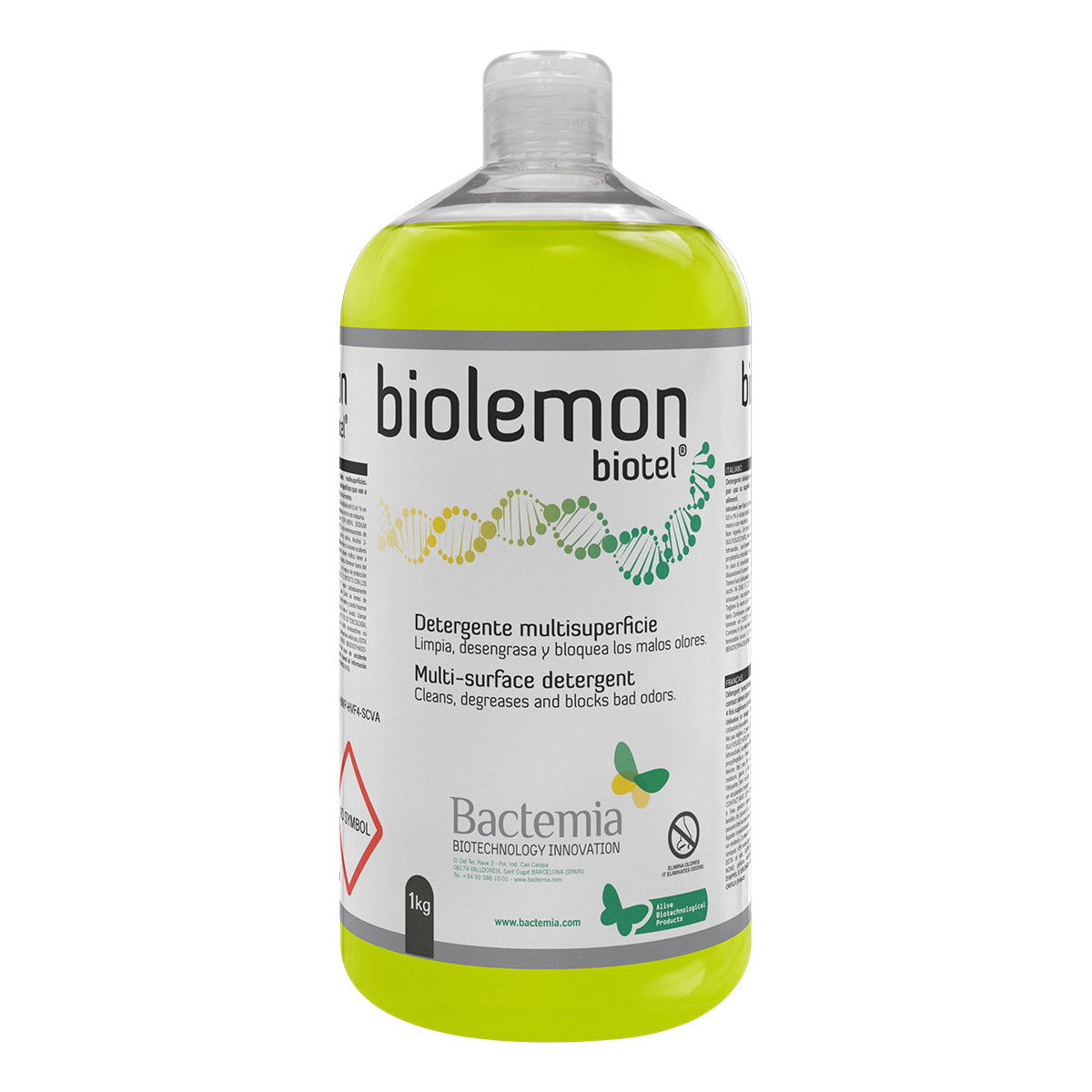 Biolemon Bactemia - détergent multi-surfaces enzymatique 5 kg
