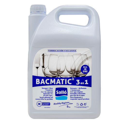 Bacmatic 3 en 1 Salló - détergent lave-vaisselle professionnel