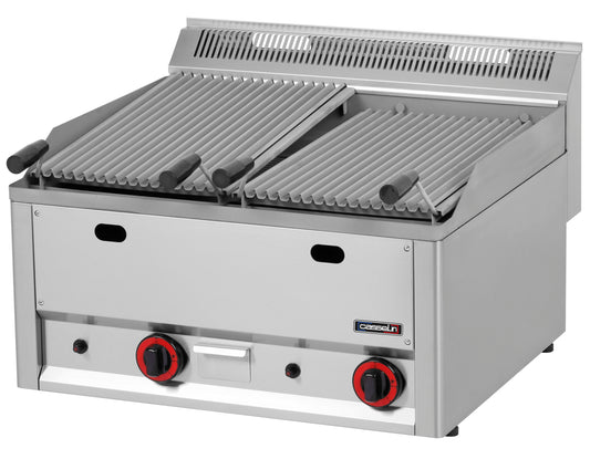 Grill pierre de lave double 66 