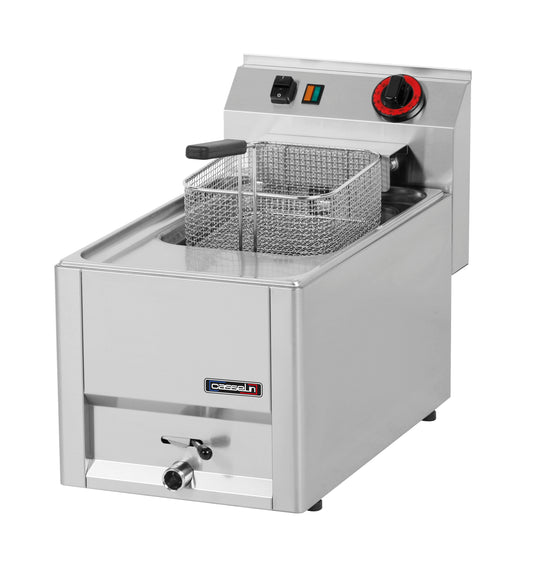 Friteuse électrique à poser avec vanne de vidange 8 litres 33 